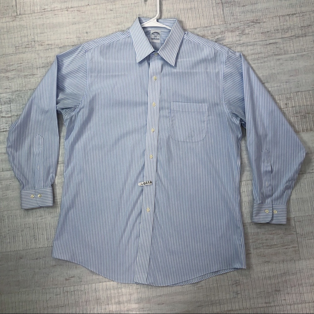 Brooks Brothers Men Dress Shirt Long Sleeve - Picture 3 of 5